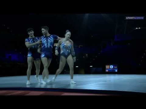 European Aerobic Gymnastics Championships Pesaro 2021 : Trio Final