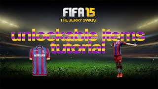 FIFA 15 -  How To Unlock Celebrations & Classic Kits Tutorial