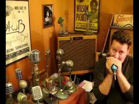 Gorgeous Early 60s Shure 520 or 707A Bullet Harp Vocal Mic Controlled Magnetic