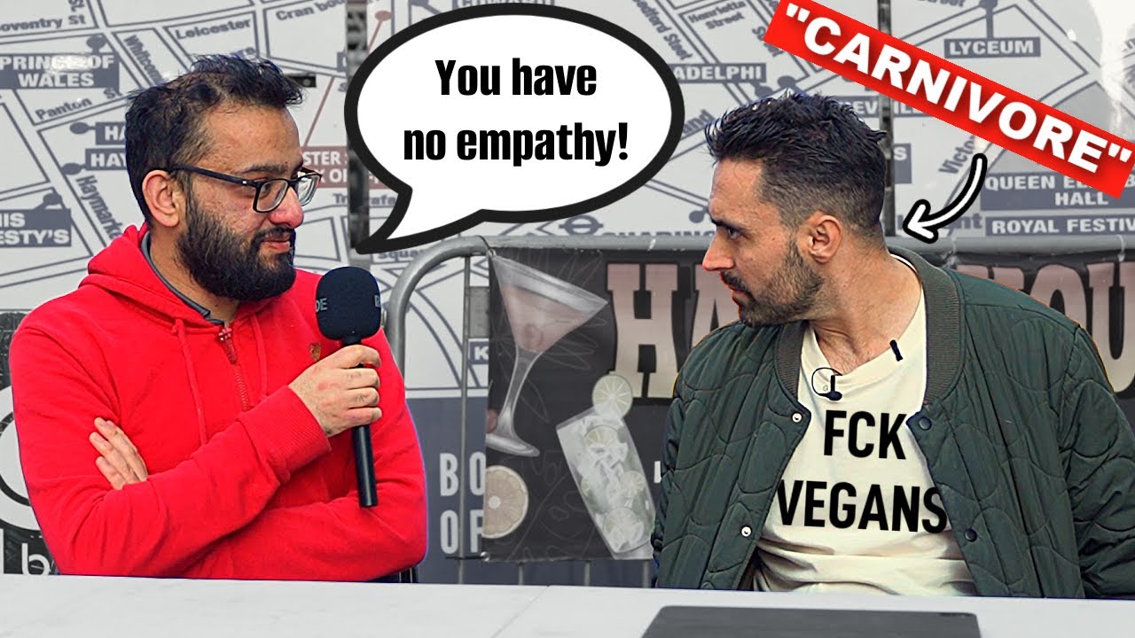CARNIVORE EXTREMIST (who hates vegans) GETS OWNED By Friendly Meat Eater