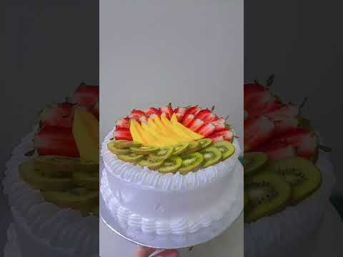 كيك الفواكة