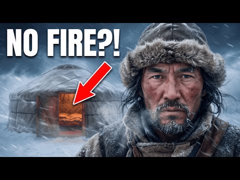 How Did Steppe Nomads Stay Warm While Sleeping in Open Wind Without Wood?