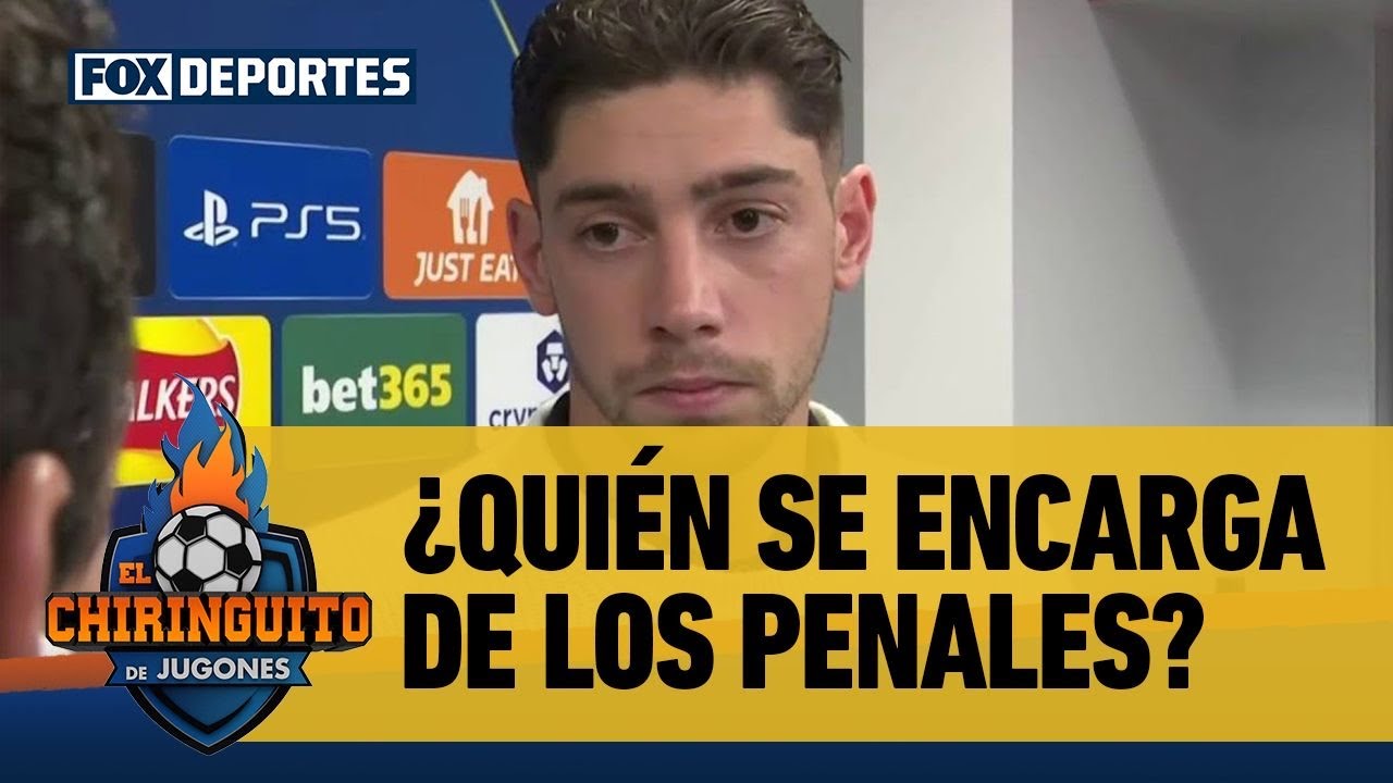 ¿Quién tira los PENALES en el REAL MADRID? 🤔 FEDE VALVERDE responde | El Chiringuito