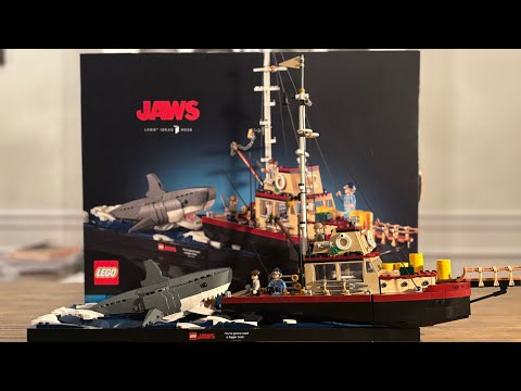 LEGO Ideas JAWS Unboxing/￼Review | Set 21350