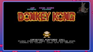 Donkey Kong on the Commodore Plus/4 – Stunning New 2025 Release (First Two Levels Gameplay)