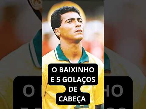 ROMÁRIO: 5 GOLAÇOS DE CABEÇA. #futebol #shortvideo #romário #gols