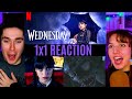 REACTING to *1x1 Wednesday* WELCOME TO NEVERMORE!! (First Time Watching) TV Shows