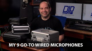 Video thumbnail for My 9 "Go-To" Wired Microphones for Live Video or Studio Use by Doug Johnson Productions