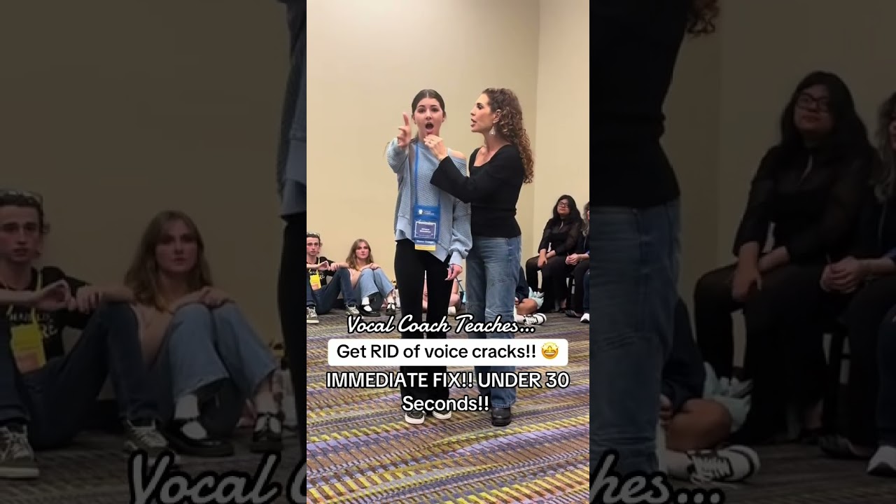 Get rid of voice cracks!