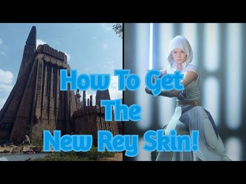 How to unlock the NEW (resiliant) Rey Skin in Battlefront 2