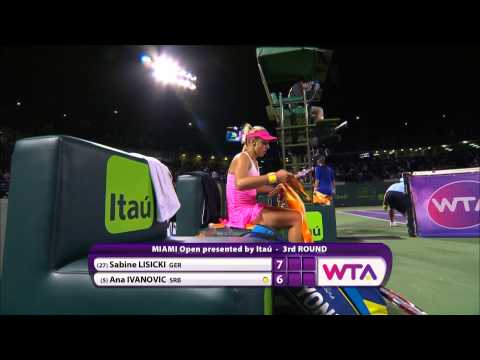 Sabine Lisicki vs. Ana Ivanovic Highlights