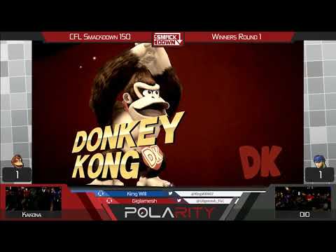 CFL Smackdown 150 WiiU - Kakona (DK) vs DIO (Ike) - Winners