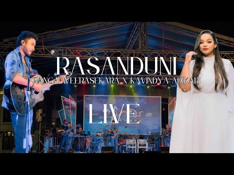 Rasanduni at Ahasa Live by Kavindya Adikari and Ranga Weerasekara