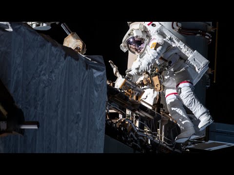 student spacewalk