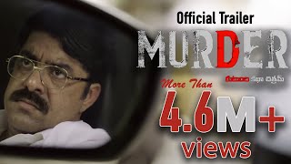 MURDER Official Trailer Telugu  RGV   RGVs #MURDER