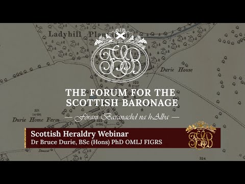 Scottish Heraldry Webinar with Bruce Durie