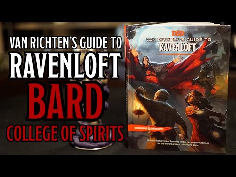 Bard  College of Spirits | Van Richten's Guide to Ravenloft | D&D