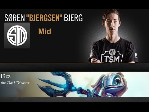 Bjergsen - Fizz vs Orianna  - Mid - Season 4