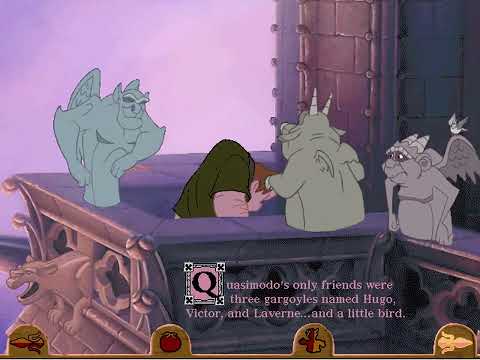 Disney's Animated Storybook: The Hunchback of Notre Dame Full Playthrough