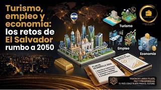 Turismo, empleo y economía: los retos de El Salvador rumbo a 2050