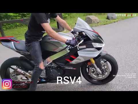 Comparison Sounds R1M vs RSV4 vs Panigale V4 | Crossplane vs V4 65° vs V4 90°