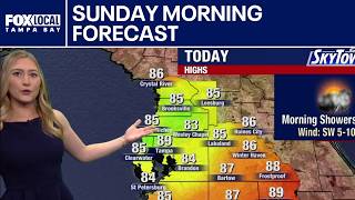 Tampa weather | Sunday morning forecast