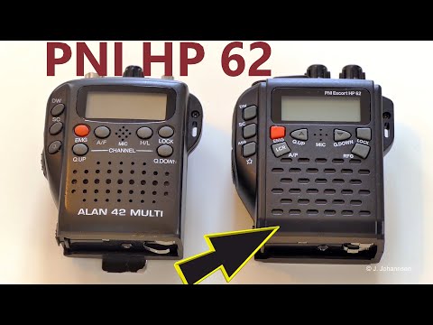 PNI Escorte HP 62 CB-Handfunkgerät mit Kfz-Set - (Alan 42 Pendant) Vorstellung