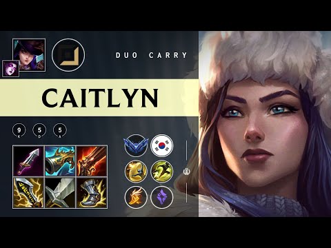 Caitlyn ADC vs Miss Fortune - KR Diamond Patch 25.22