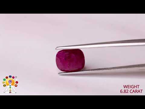 Burma Ruby 6.81ct. (Super Luxury) video