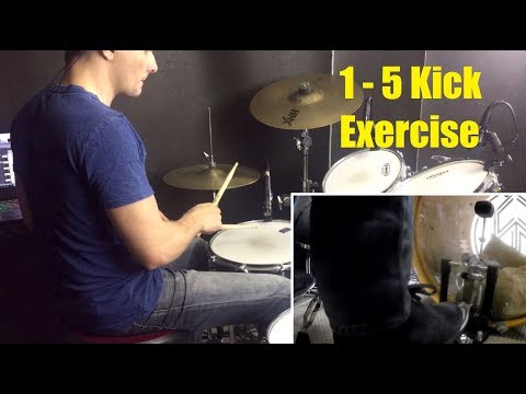 1 to 5 Kick Exercise for Faster Single Pedal Speed