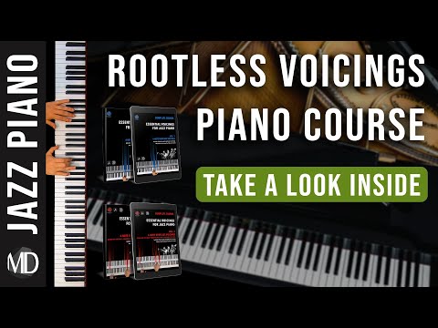 Jazz Piano Rootless Voicings Every Musician Should Know - Take a look inside - Q&A with Adam Turano