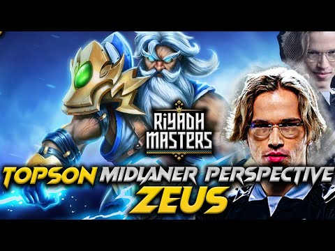 Topson Zeus The Midlane- Tundra Esports VS Team Liquid : Riyadh Master 2024 Dota 2 Pro #zeus #topson