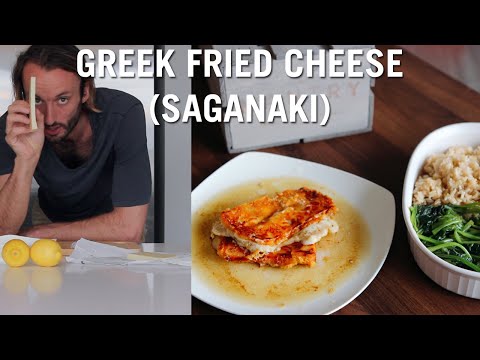 Greek Fried Cheese (Saganaki) | Mantry Test Kitchen