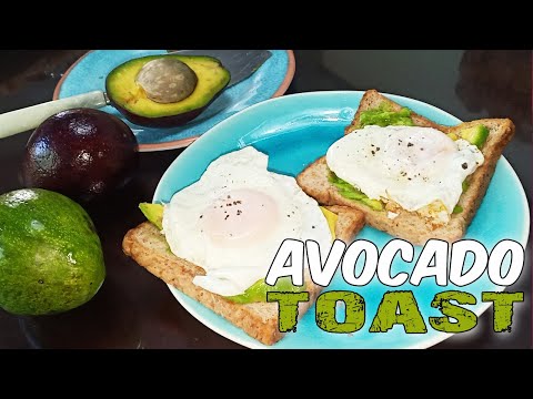AVOCADO TOAST WITH SUNNY SIDE EGG