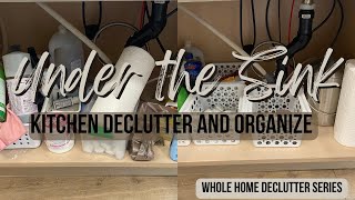 💡Dollar Tree Kitchen Organization Hacks: Maximize Space Under the Sink! Whole Home Declutter With Me