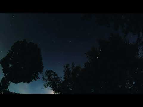 The summer night sky