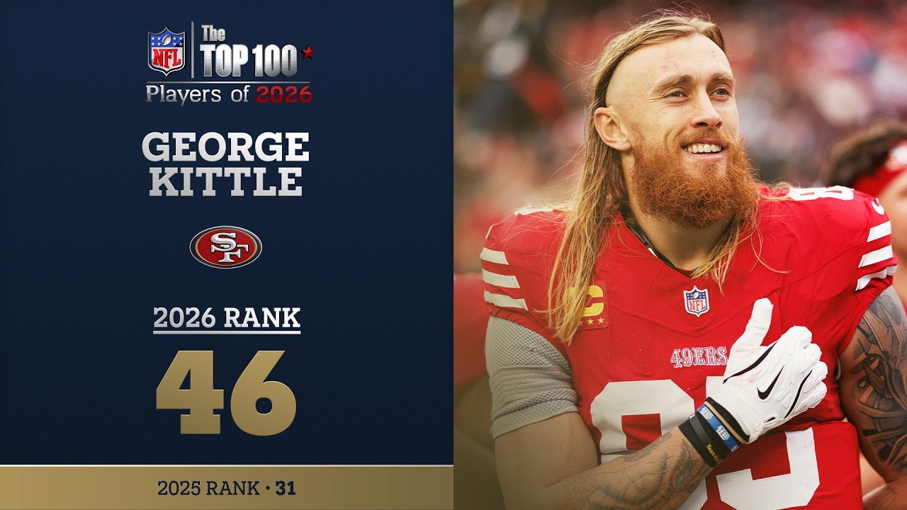46: George Kittle (TE, 49ers) | Top 100 Players of 2026