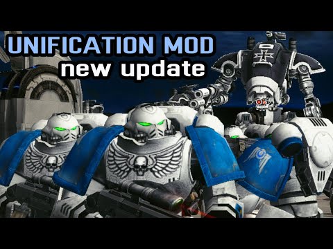 NEW SPACE MARINES ARMY vs Death Guard! - Unification Mod v6.9 | Warhammer 40K: Dawn of War Soulstorm