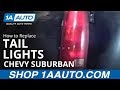 How To Install ReplaceTaillight Chevy Silverado ...