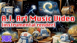 Instrumental render: We asked A.I. to dream of Christmas nostalgia | "Retromance" 2021 Music Video