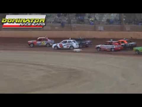 Junior Sedans - Heat 5 - Carina Speedway - 11.06.16