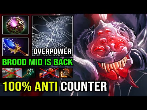 BROOD MID IS BACK IN META 100% Anti Counter Invisible Aghanim with Octarine 7.31 Dota 2
