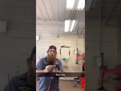 Air Impact + Wrench = Bad Idea