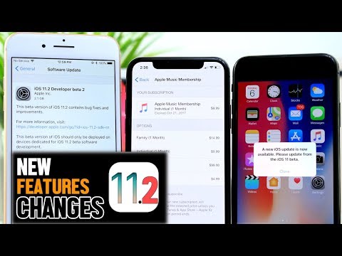 iOS 11.2 Beta 2 New Features & Changes