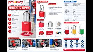 Khóa LOTO thân nhôm PROLOCKEY ALP76S