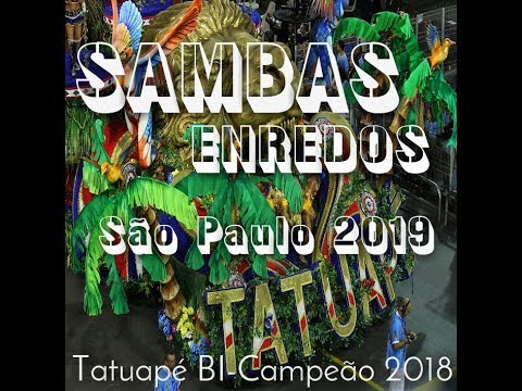 SAMBA OFICIAL ACADÊMICOS DO TATUAPÉ 2019.