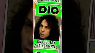 RONNIE JAMES DIO takes a stand for Heavy Metal music!                  #dioshorts