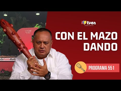 EN VIVO | Con El Mazo Dando | Diosdado Cabello | Programa 551