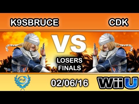 Peoples Champ - K9sBruce (Sheik) Vs. A2 | CharlieDaKing (Shiek) Losers Finals - Smash Wii U