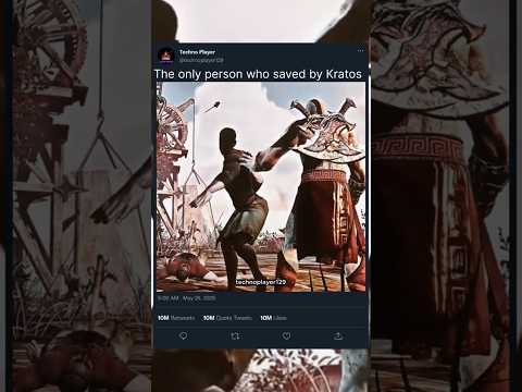 First and last person who saved by a God killer ( Ghost 👻 Of Sparta 😈)